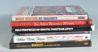 SIX HARDBACK EROTIC AND PORNOGRAPHY BOOKS