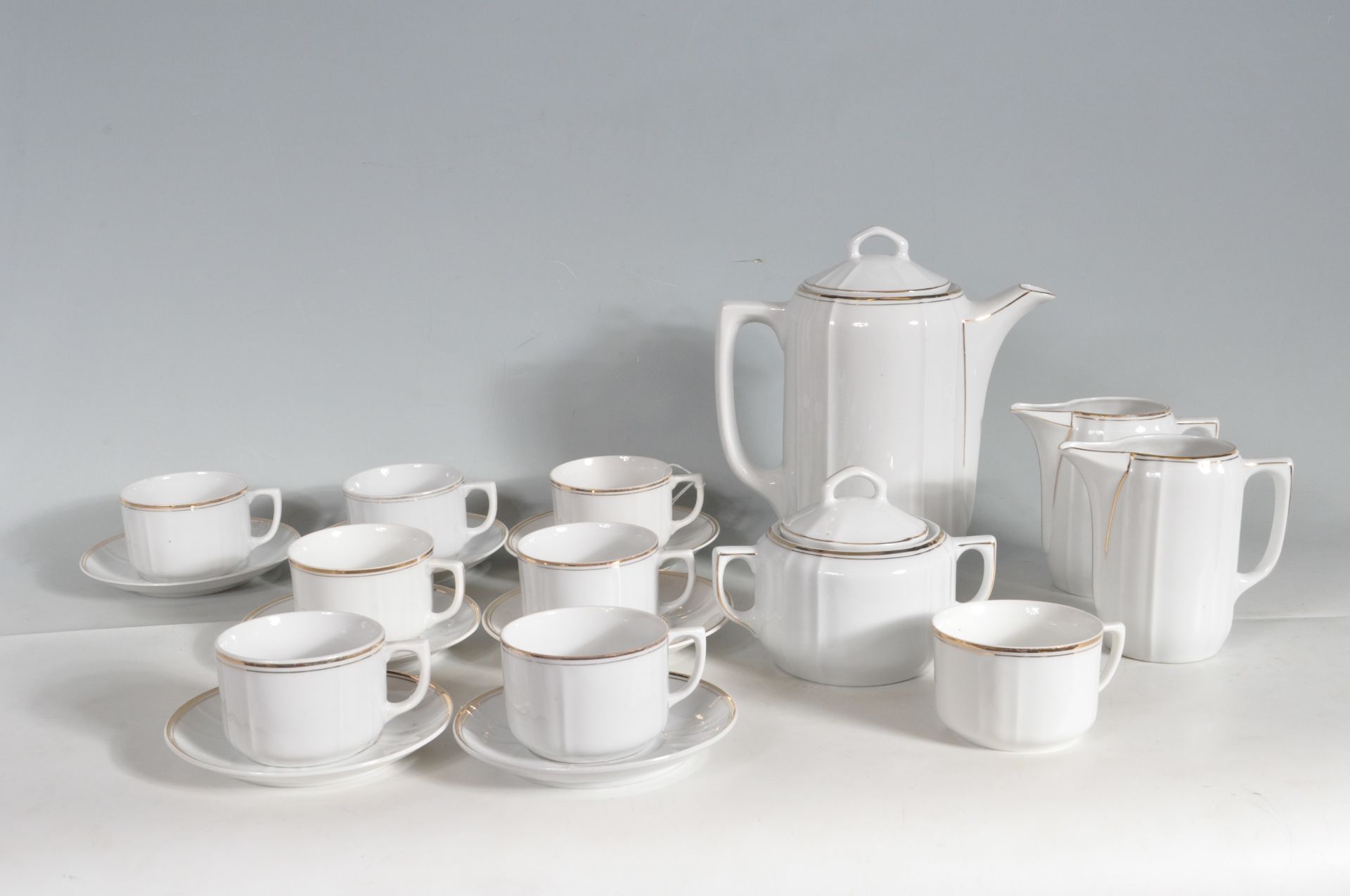 VINTAGE 20TH CENTURY TEA SERVICE BY KWATTA & CIDA