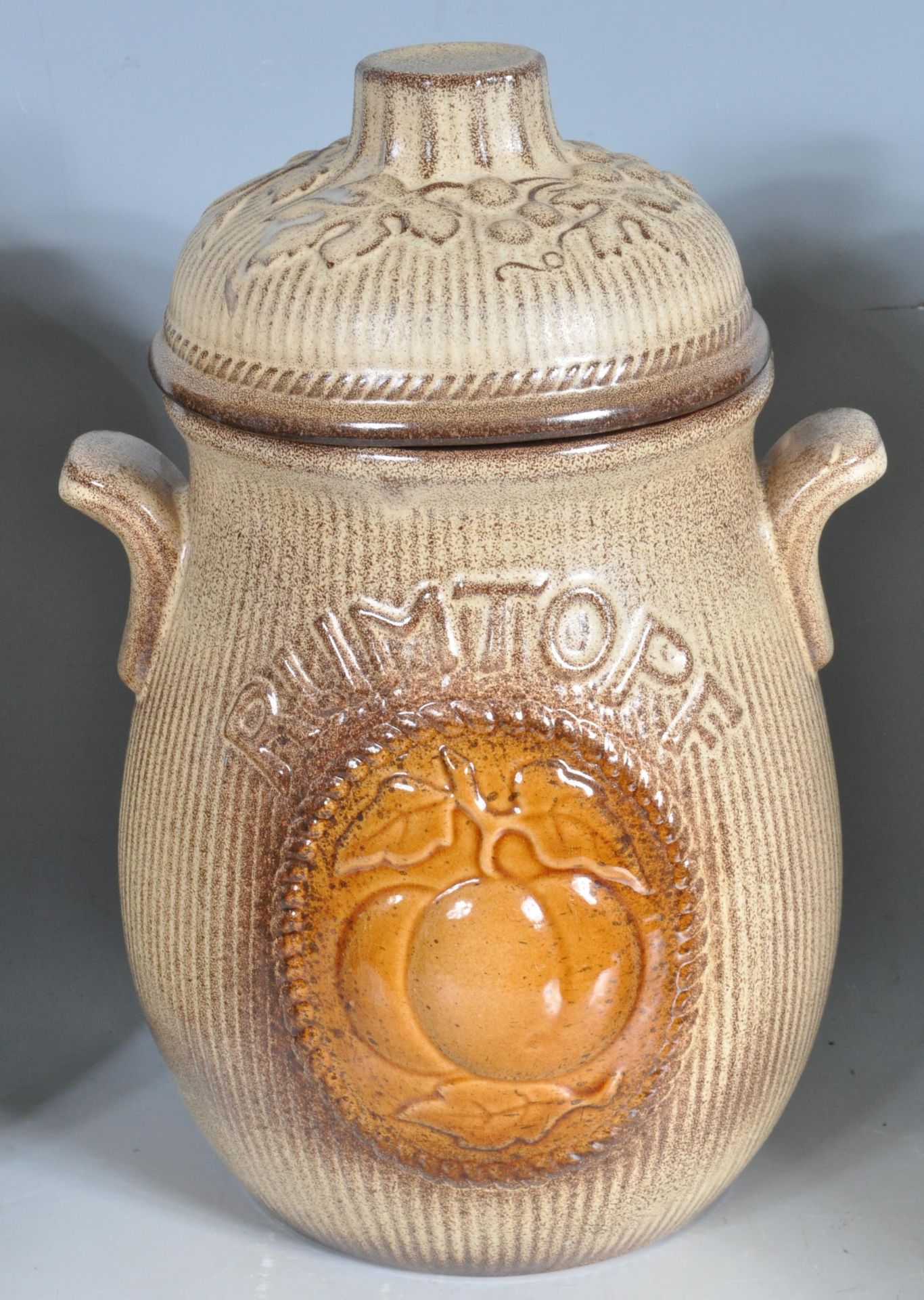 FIVE WEST GERMAN RUMTOPF LIDDED JARS - Image 4 of 8