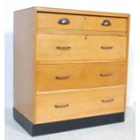 RETRO VINTAGE MID 20TH CENTURY AIR MINISTRY STYLE CHEST OF DRAWERS