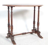 CIRCA 1920’S VICTORIAN STYLE MAHOGANY SIDE TABLE