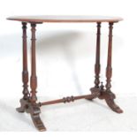 CIRCA 1920’S VICTORIAN STYLE MAHOGANY SIDE TABLE