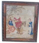 ANTIQUE EARLY 20TH CENTURY TAPESTRY PICTURE