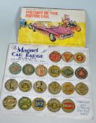 CIRCA 1927 THE MAGNET CAR BADGES ALBUM