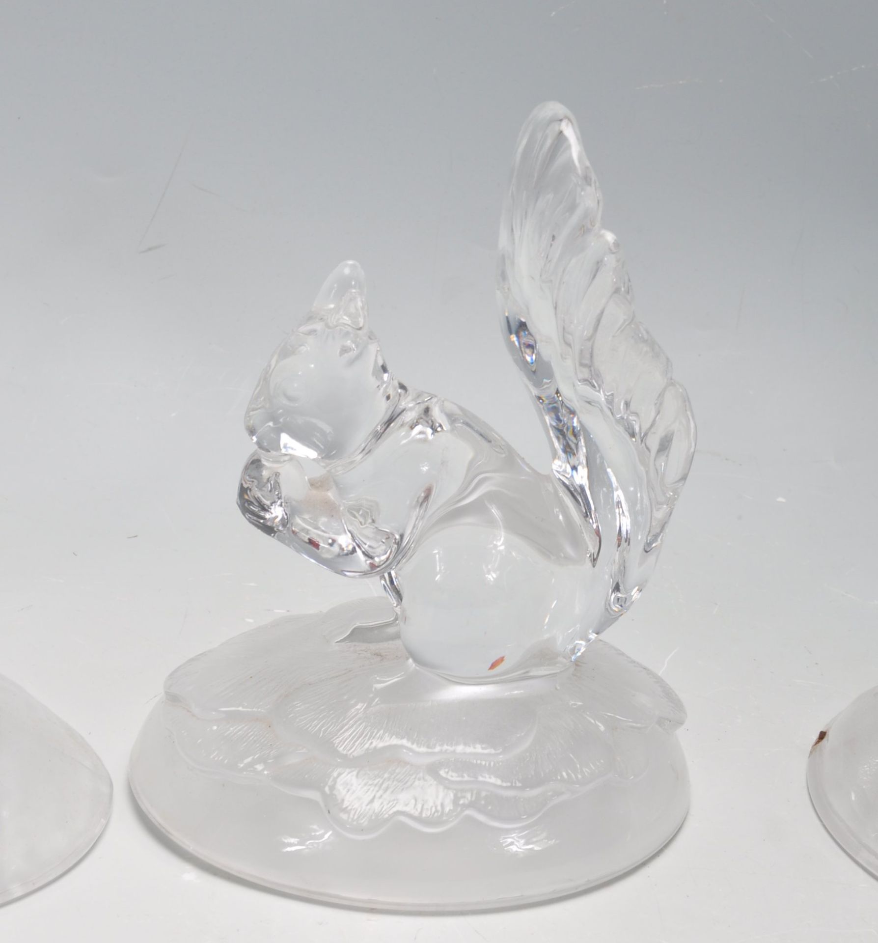 FOUR CRYSTAL FIGURINES BY D’ARQUES - Image 5 of 6