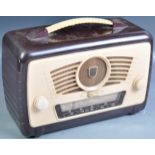 ULTRA - MID CENTURY BAKELITE CASED PORTABLE RADIO