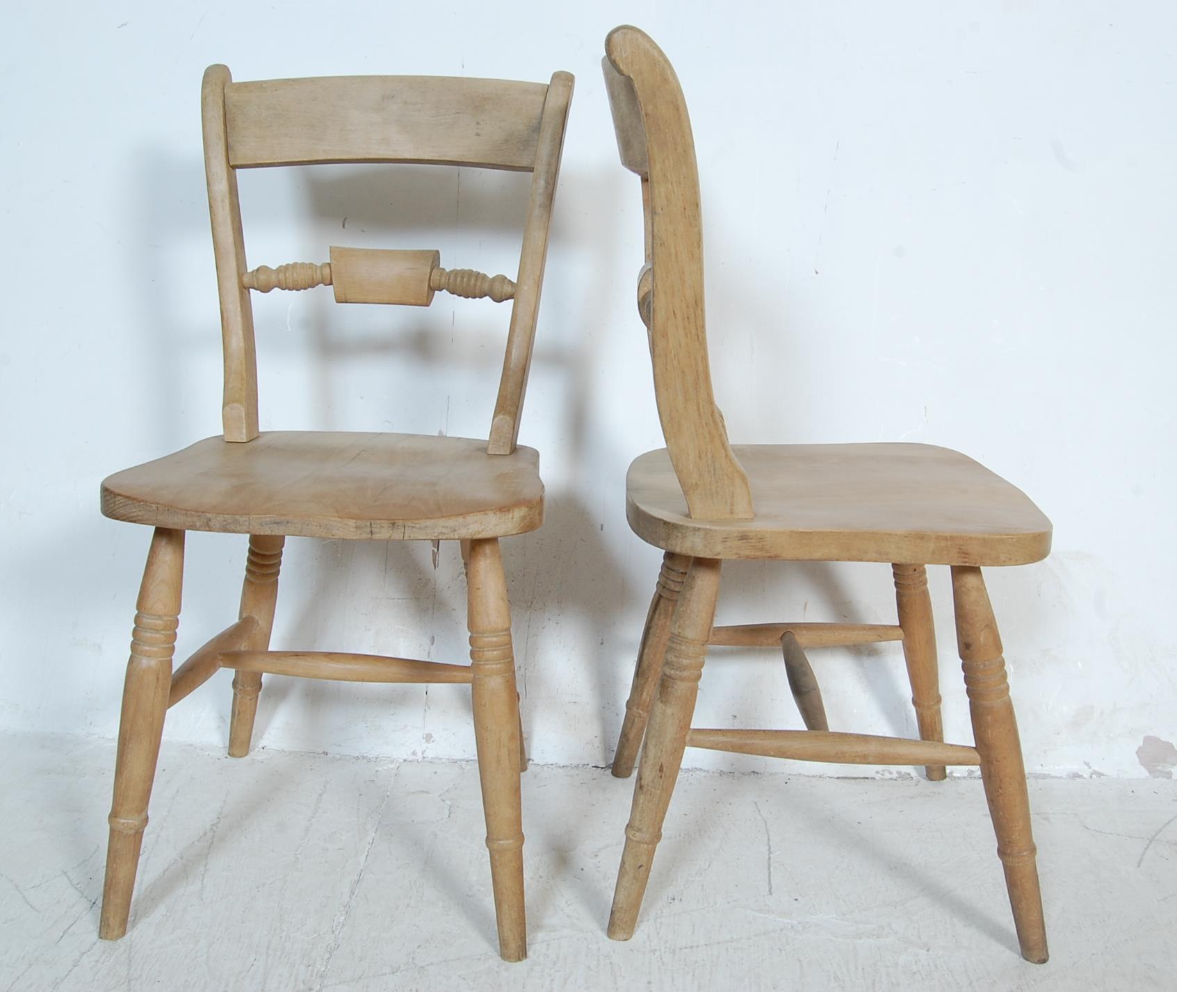SIX VICTORIAN STYLE DINING CHAIRS - Image 4 of 5
