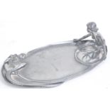 ART NOUVEAU WMF BRITANNIA CARD TRAY