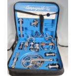 VINTAGE BICYCLES AND SPARES - RARE CAMPAGNOLO 50TH ANNIVERSARY GROUP SET.