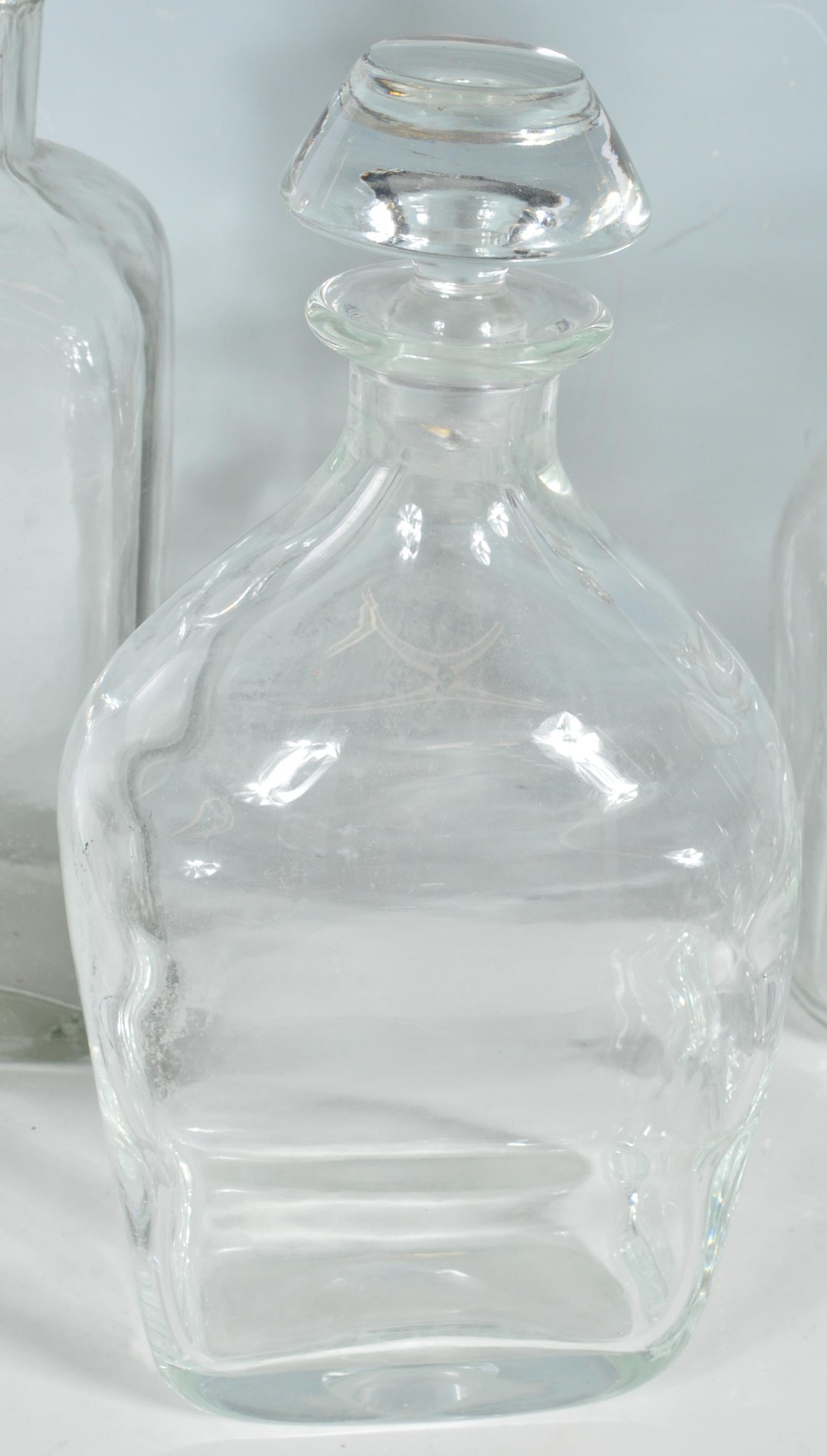 FIVE 18TH AND 19TH CENTURY GEORGIAN DECANTERS - Image 3 of 6