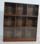 20TH CENTURY LAWYERS BOOKCASE BY UNIx