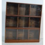 20TH CENTURY LAWYERS BOOKCASE BY UNIx