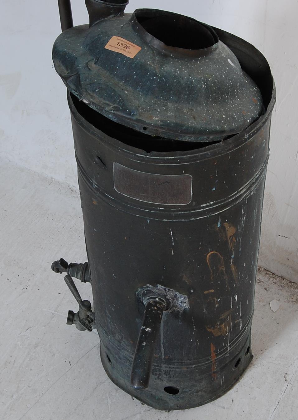 20TH CENTURY COPPER HOT WATER BOILER - Image 3 of 4