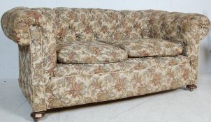 LATE VICTORIAN CHESTERFIELD SOFA SETTEE
