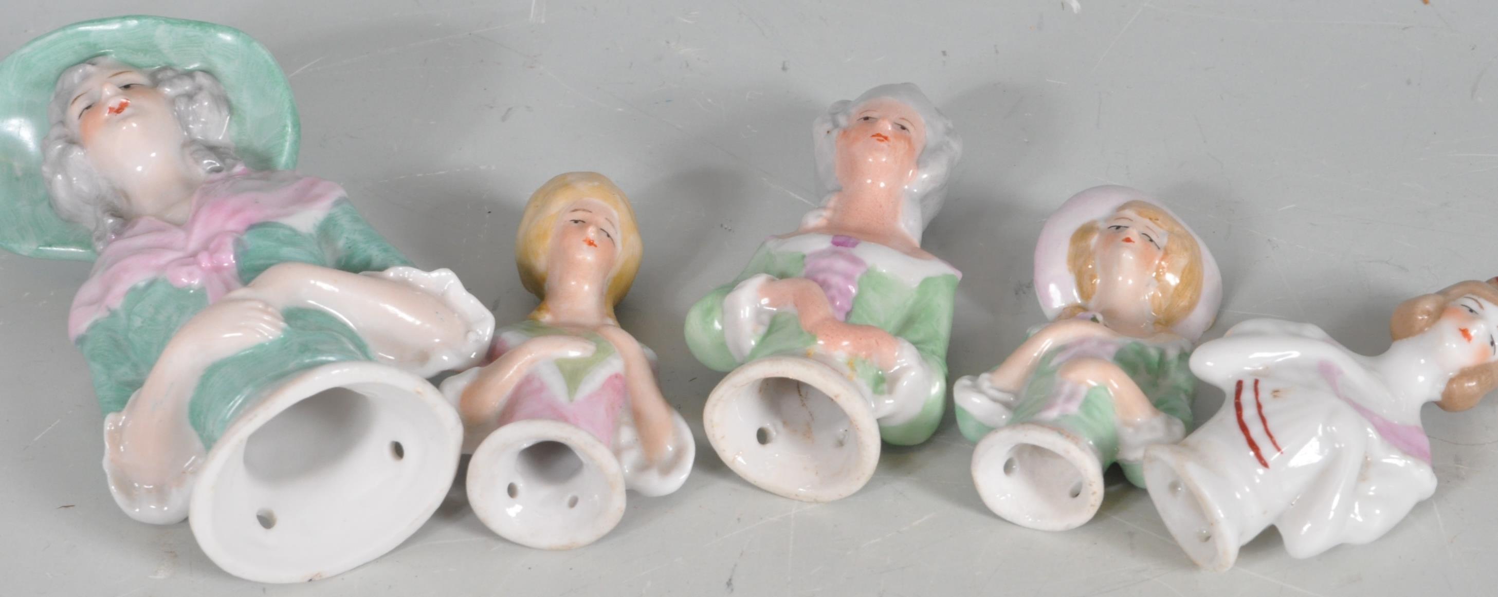 COLLECTION OF VINTAGE 20TH CENTURY PIN CUSHION HALF DOLLS - Image 5 of 5