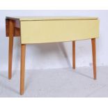 MID 20TH CENTURY FORMICA KITCHEN TABLE