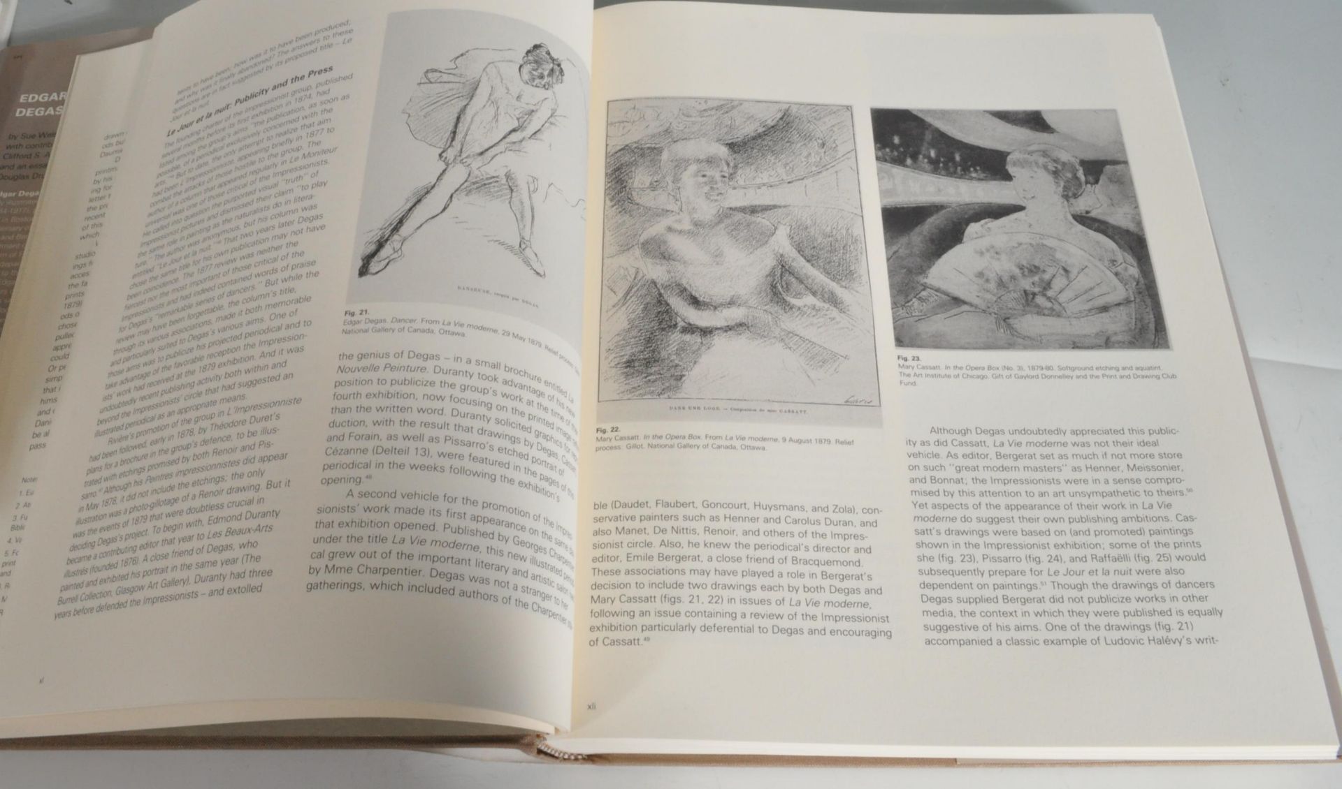 GROUP OF FIVE DEGAS ART REFERENCE HARDBACK BOOK - Image 6 of 9