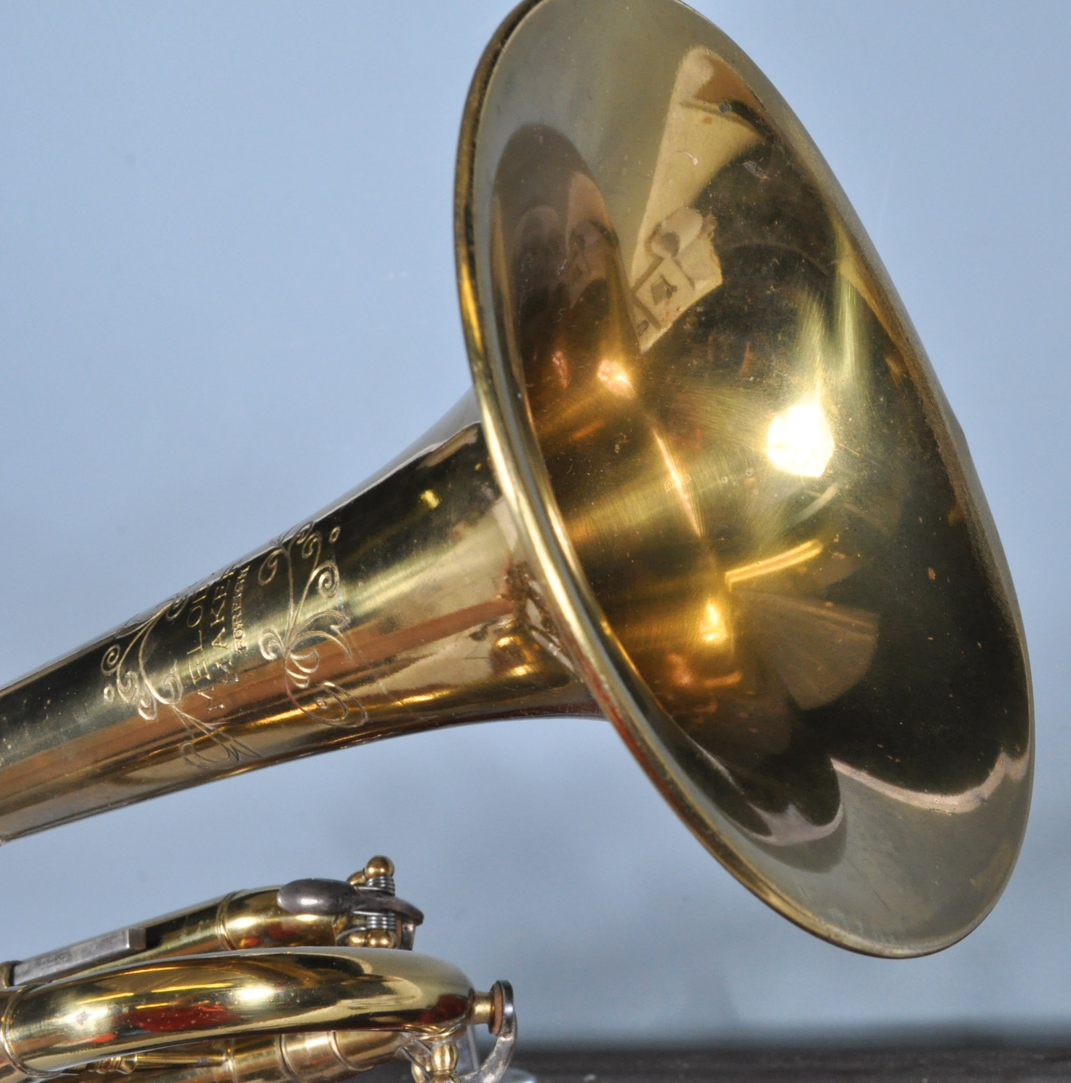 MID CENTURY MELODY MAKER TRUMPET - Image 6 of 6