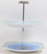 1930'S SHELLEY ART DECO CAKE STAND