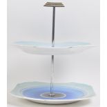 1930'S SHELLEY ART DECO CAKE STAND