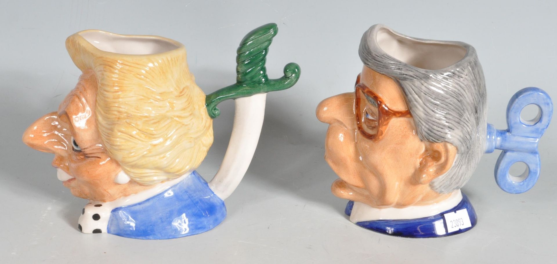 TWO LATE 20TH CENTURY VINTAGE CERAMIC KEVIN FRANCIS TOBY JUGS - Image 5 of 8