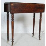 EARLY 20TH CENTURY OAK SIDE TABLE