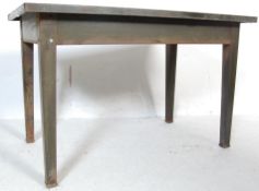 1950’S FACTORY INDUSTRIAL METAL TABLE DESK