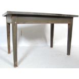 1950’S FACTORY INDUSTRIAL METAL TABLE DESK