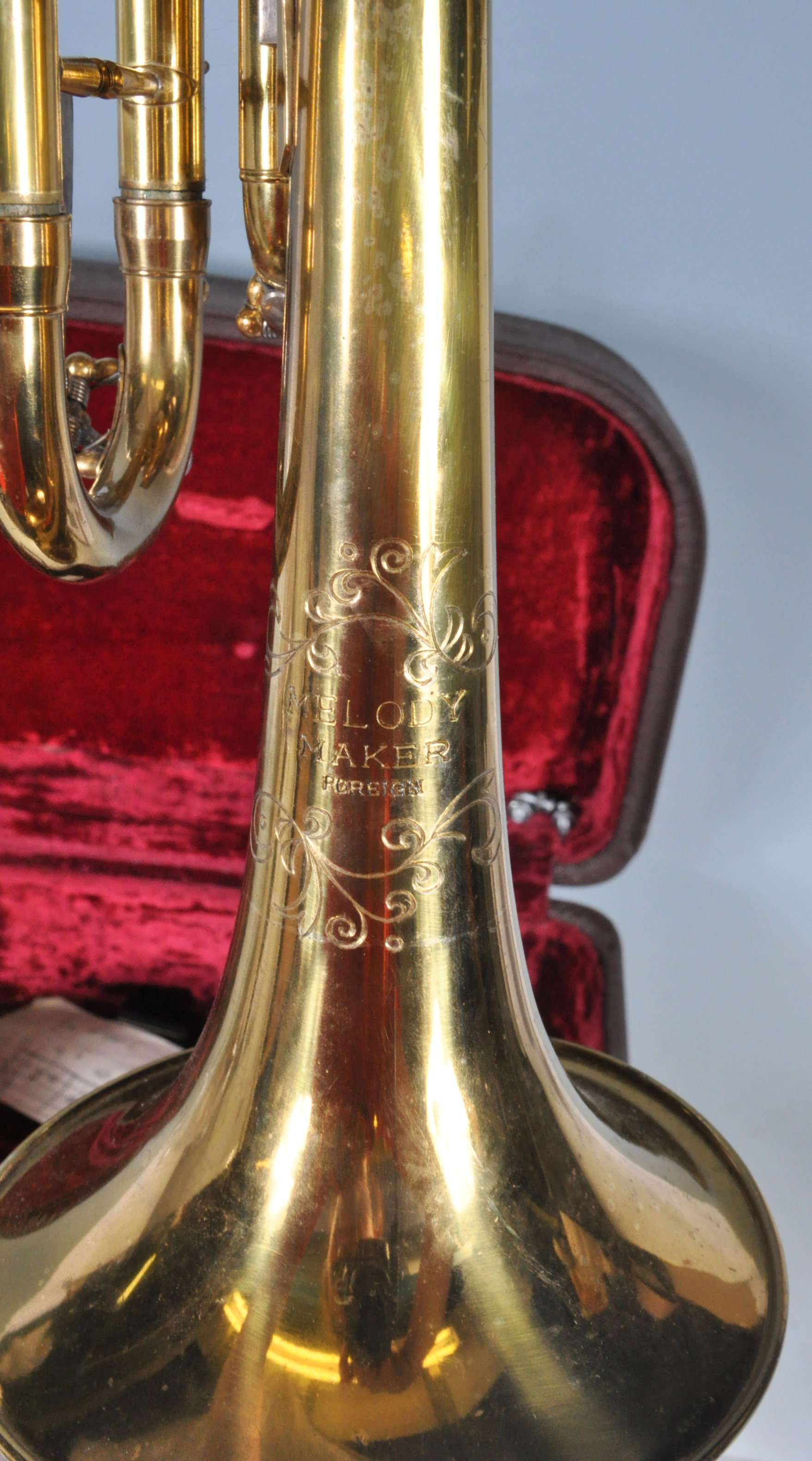 MID CENTURY MELODY MAKER TRUMPET - Image 5 of 6