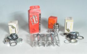 VINTAGE BICYCLE AND SPARES - COLLECTION OF THREE VINTAGE RETRO OFMEGA HEADSETS