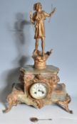 EARLY 20TH CENTURY FRENCH ROCOCO STYLE MANTEL CLOCK