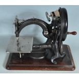 19TH CENTURY VICTORIAN WILCOX AND GIBBS SEWING MACHINE