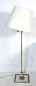 VINTAGE BRASS AND MARBLE STANDARD LAMP LIGHT
