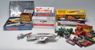 COLLECTION OF ASSORTED DIECAST MODEL CAR AND OTHER VEHICLES