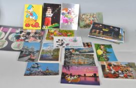 COLLECTION OF WALT DISNEY RELATED EPHEMERA