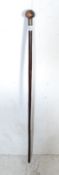 19TH CENTURY VICTORIAN ROSEWOOD WALKING CANE