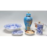 GROUP OF 20TH CENTURY JAPANESE NORITAKE CERAMIC PORCELAIN WARE