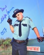 ESTATE OF DAVE PROWSE - JAMES BOND - CLIFTON JAMES SIGNED PHOTO