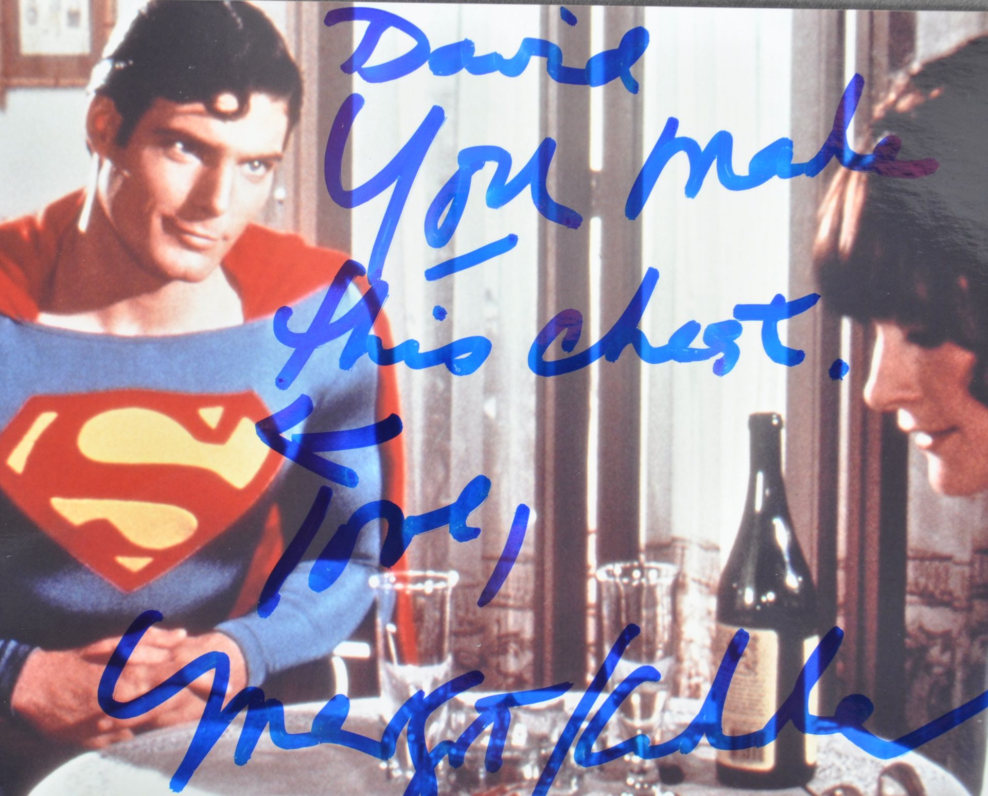 ESTATE OF DAVE PROWSE - SUPERMAN - MARGOT KIDDER SIGNED PHOTO - Image 2 of 2