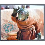 ESTATE OF DAVE PROWSE – STAR WARS CELEBRATION II SIGNED PHOTO