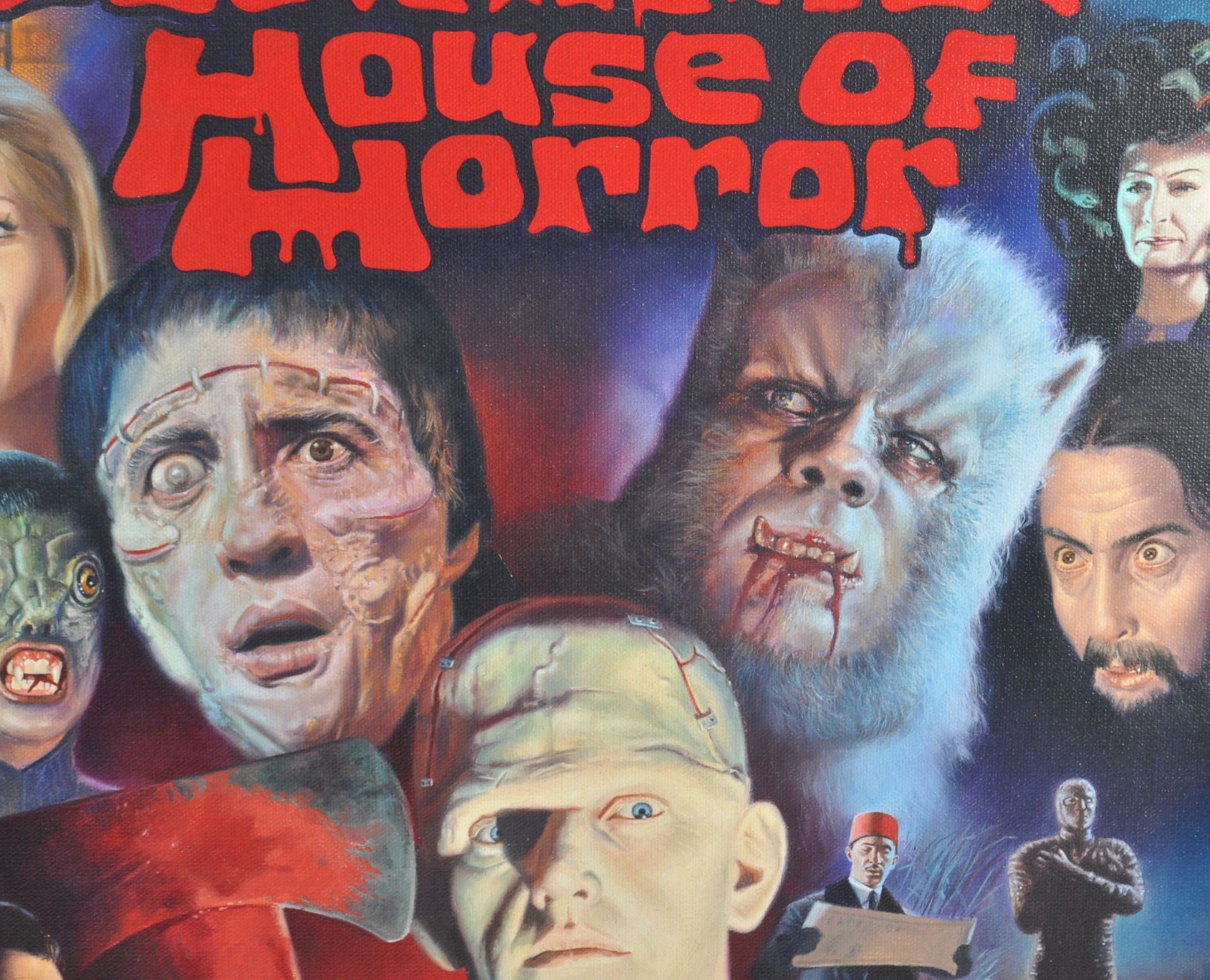 ESTATE OF DAVE PROWSE - HAMMER HOUSE OF HORROR ORIGINAL ARTWORK - Image 4 of 6