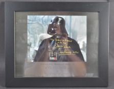 ESTATE OF DAVE PROWSE - AUTOGRAPHED PRESENTATION PHOTOGRAPH