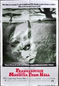 ESTATE OF DAVE PROWSE - ORIGINAL HAMMER HORROR US 1 SHEET POSTER