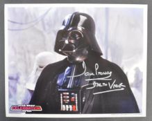 ESTATE OF DAVE PROWSE - STAR WARS CELEBRATION - SIGNED 8X10" PHOTO