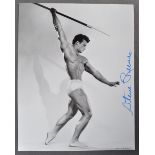 ESTATE OF DAVE PROWSE - STEVE REEVES BODYBUILDER SIGNED PHOTO