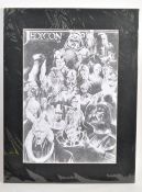 ESTATE OF DAVE PROWSE - JEDICON PENCIL SKETCH ARTWORK PRINT