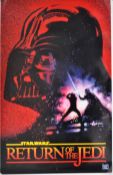 ESTATE OF DAVE PROWSE - STAR WARS - RETURN OF THE JEDI POSTER