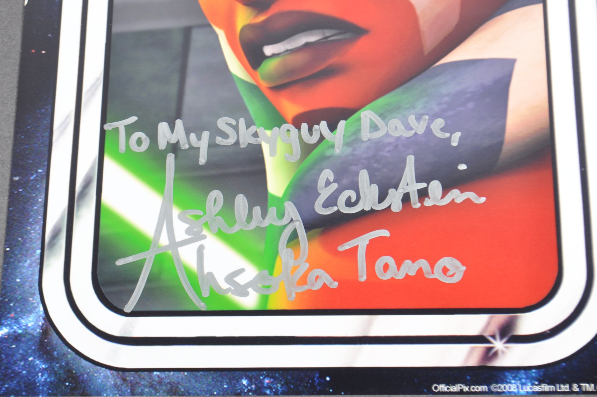 ESTATE OF DAVE PROWSE - STAR WARS - ASHLEY ECKSTEIN SIGNED PHOTOS - Image 2 of 3