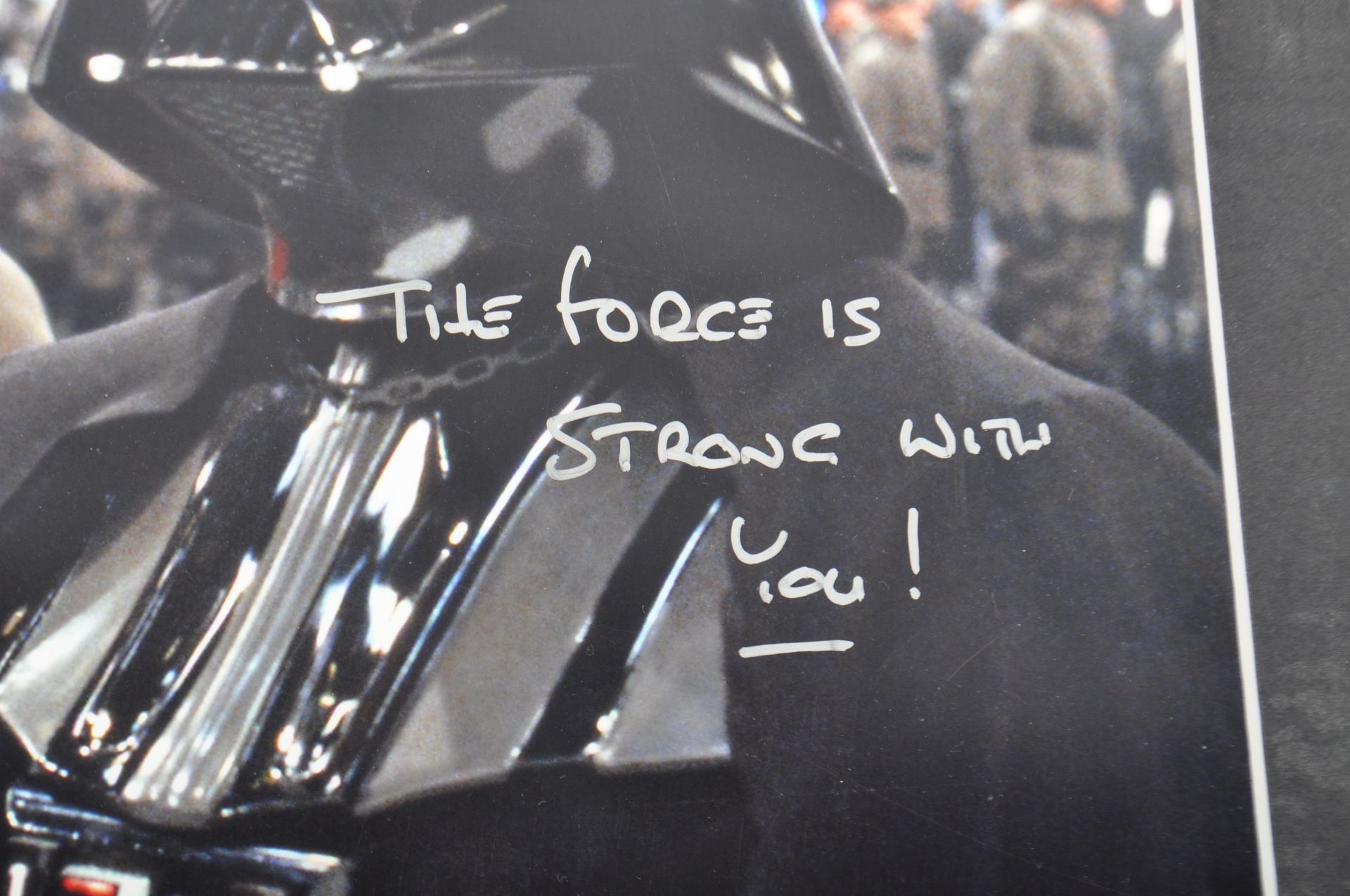 ESTATE OF DAVE PROWSE - OFFICIAL PIX SIGNED PHOTOGRAPH STAR WARS - Image 2 of 3