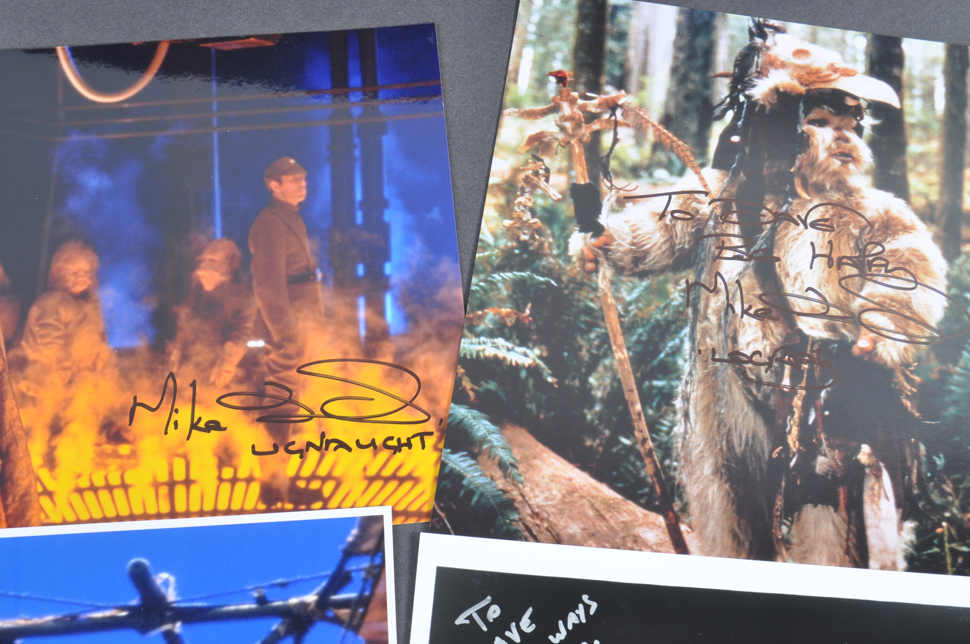 ESTATE OF DAVE PROWSE - STAR WARS - EWOK ACTOR AUTOGRAPHS - Image 2 of 3